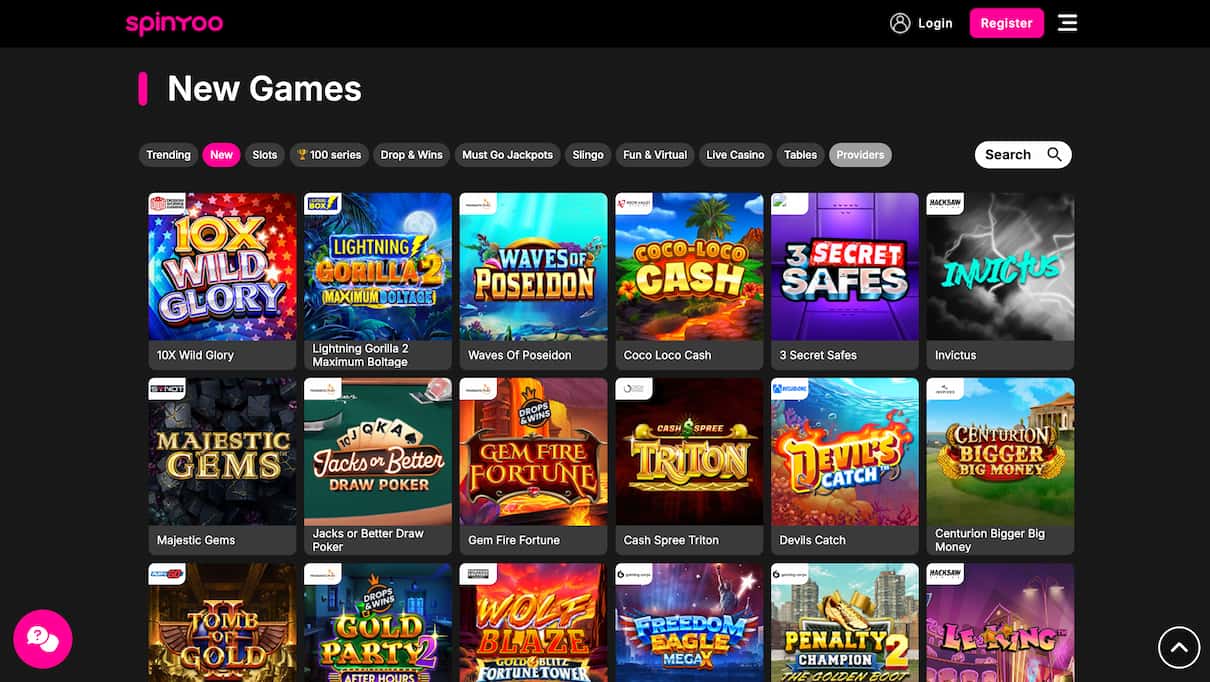 SpinYoo New Slots Site