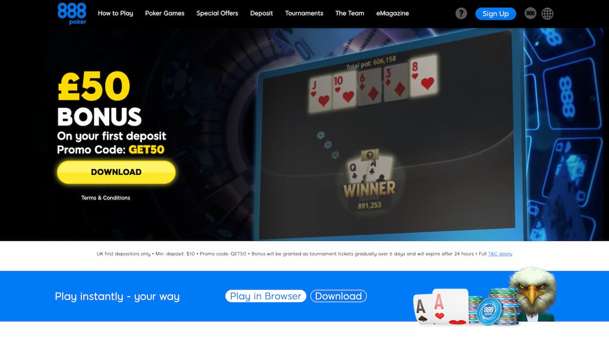 888Poker Review