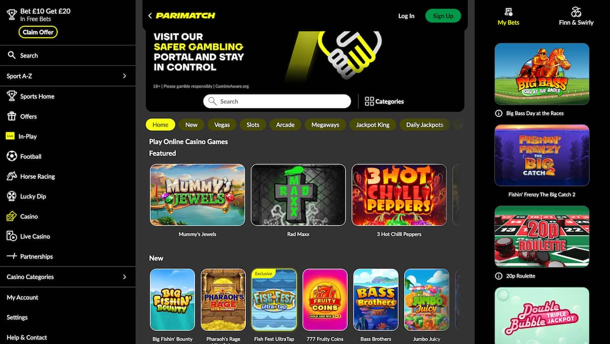Parimatch Amex Casino