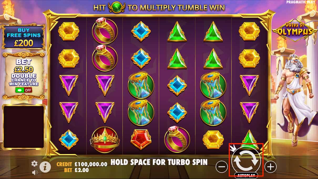How to Play Gates of Olympus Step 2