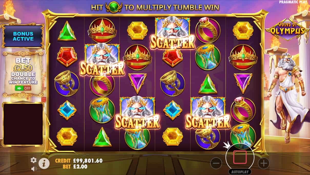 Gates of Olympus Free Spins