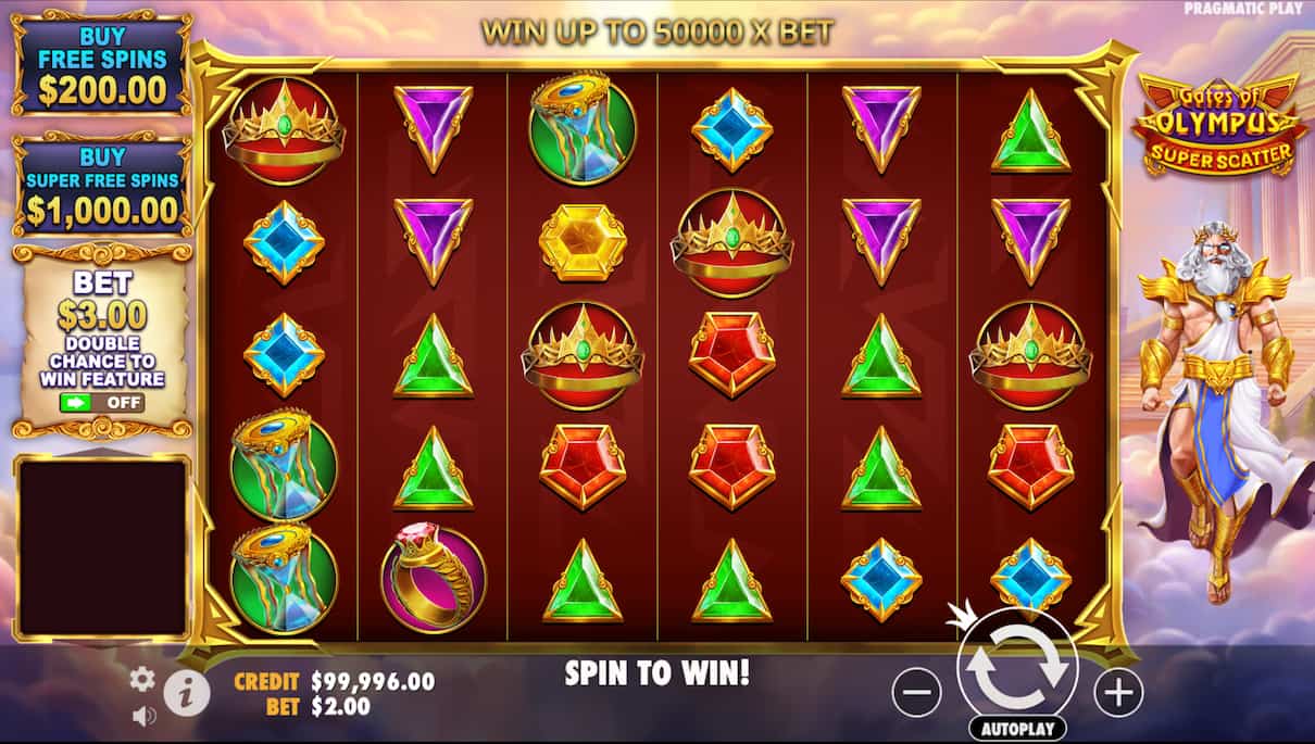 Gates of Olympus Super Scatter