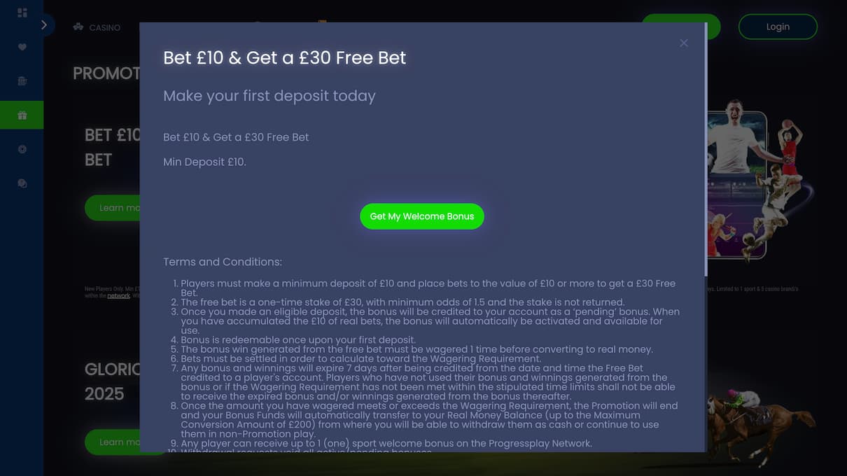 JeffBet Sportsbook Welcome Bonus