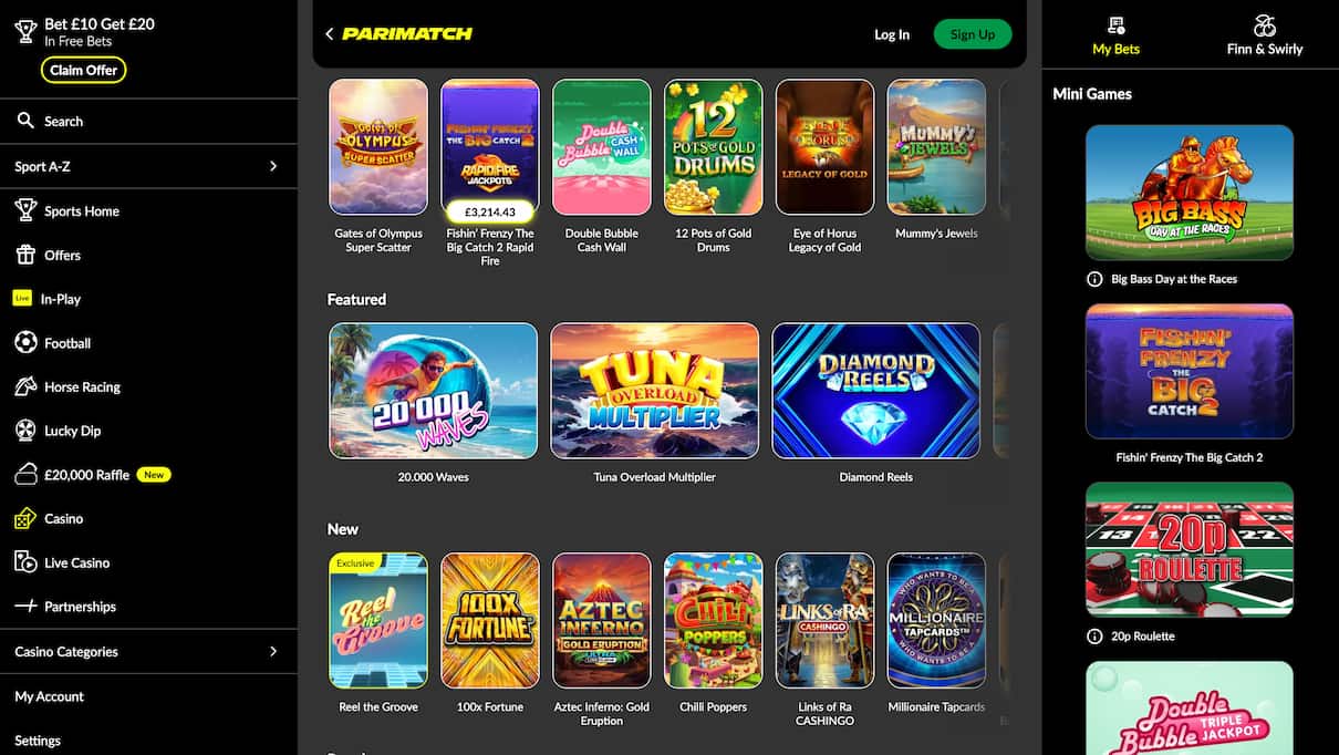 Parimatch Casino Review