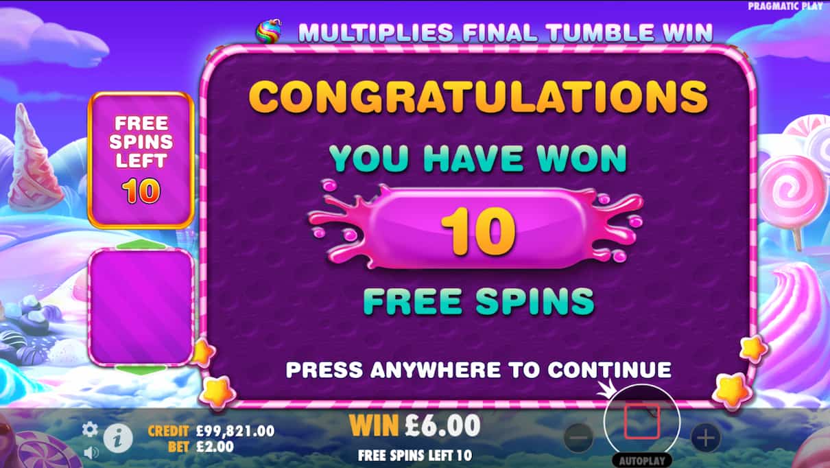 sweet bonanza 1000 free spins