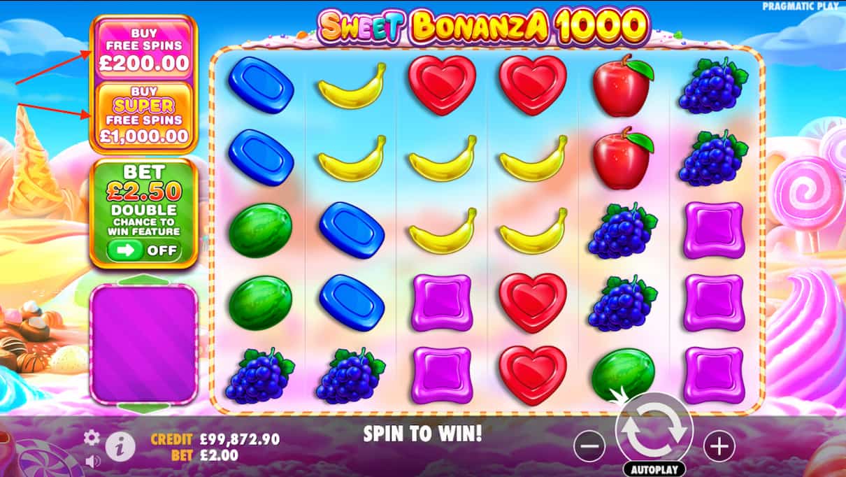 Step 3: Buy Free Spins (Optional)