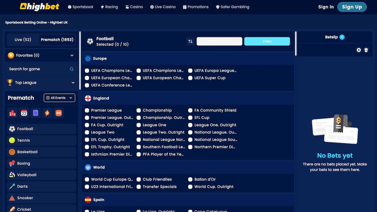 Highbet Sportsbook Review