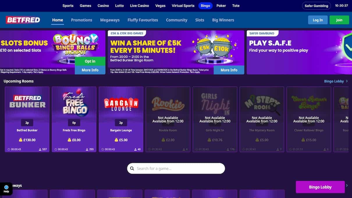 Betfred No Minimum Deposit Casino
