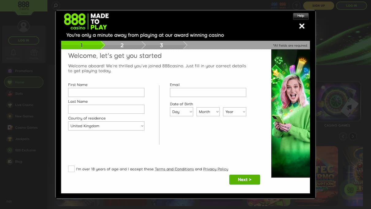 Step 2: Create and Verify Your New Account