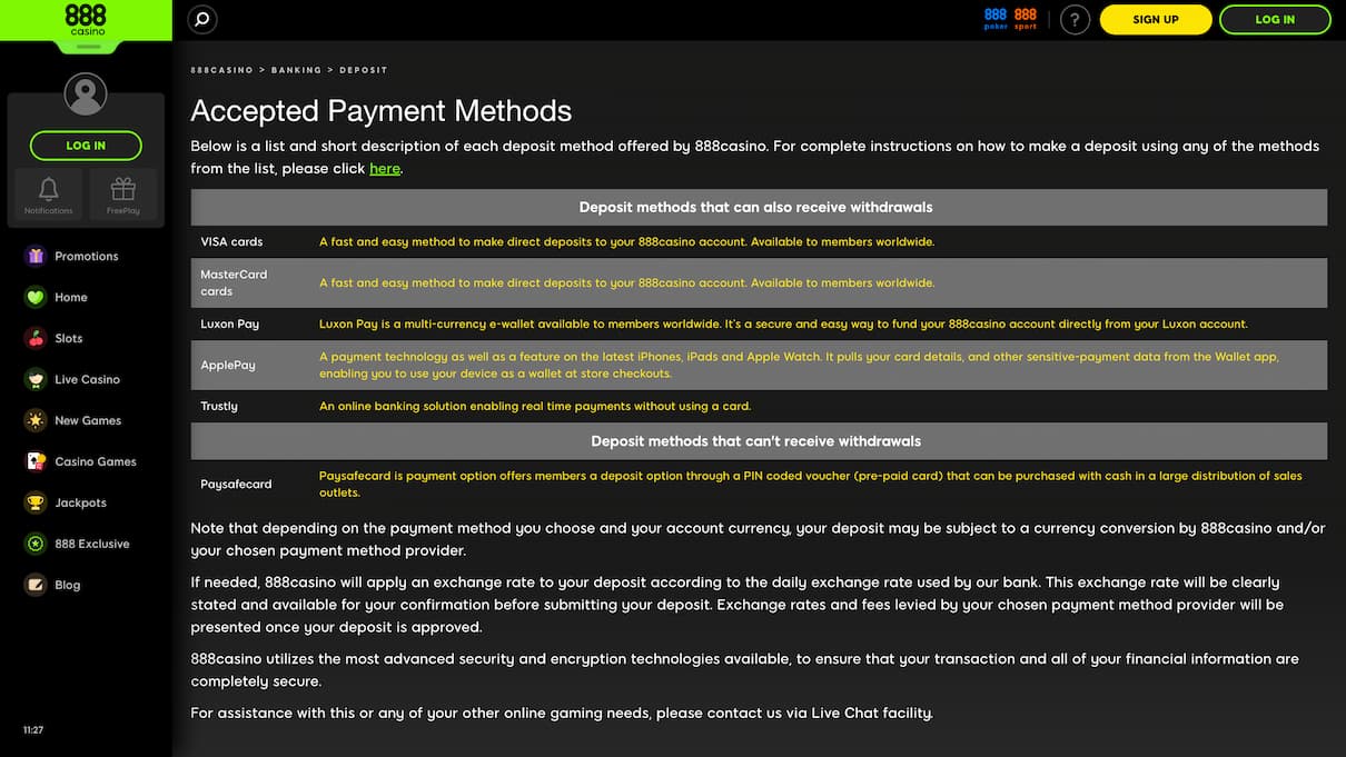 Step 4: Place a Deposit