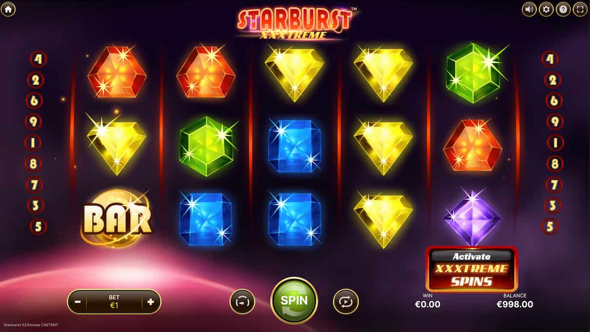 Starburst XXXtreme best slot games