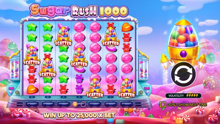 Sugar Rush 1000 Slot Game