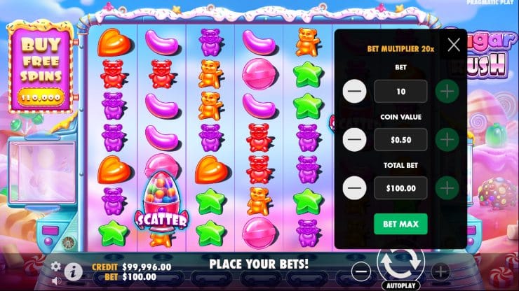 Select Your Bet Value