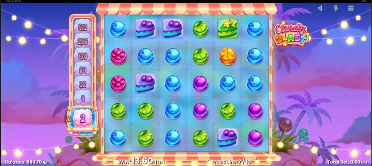 Candy Blast Free Spins Bonus Rounds