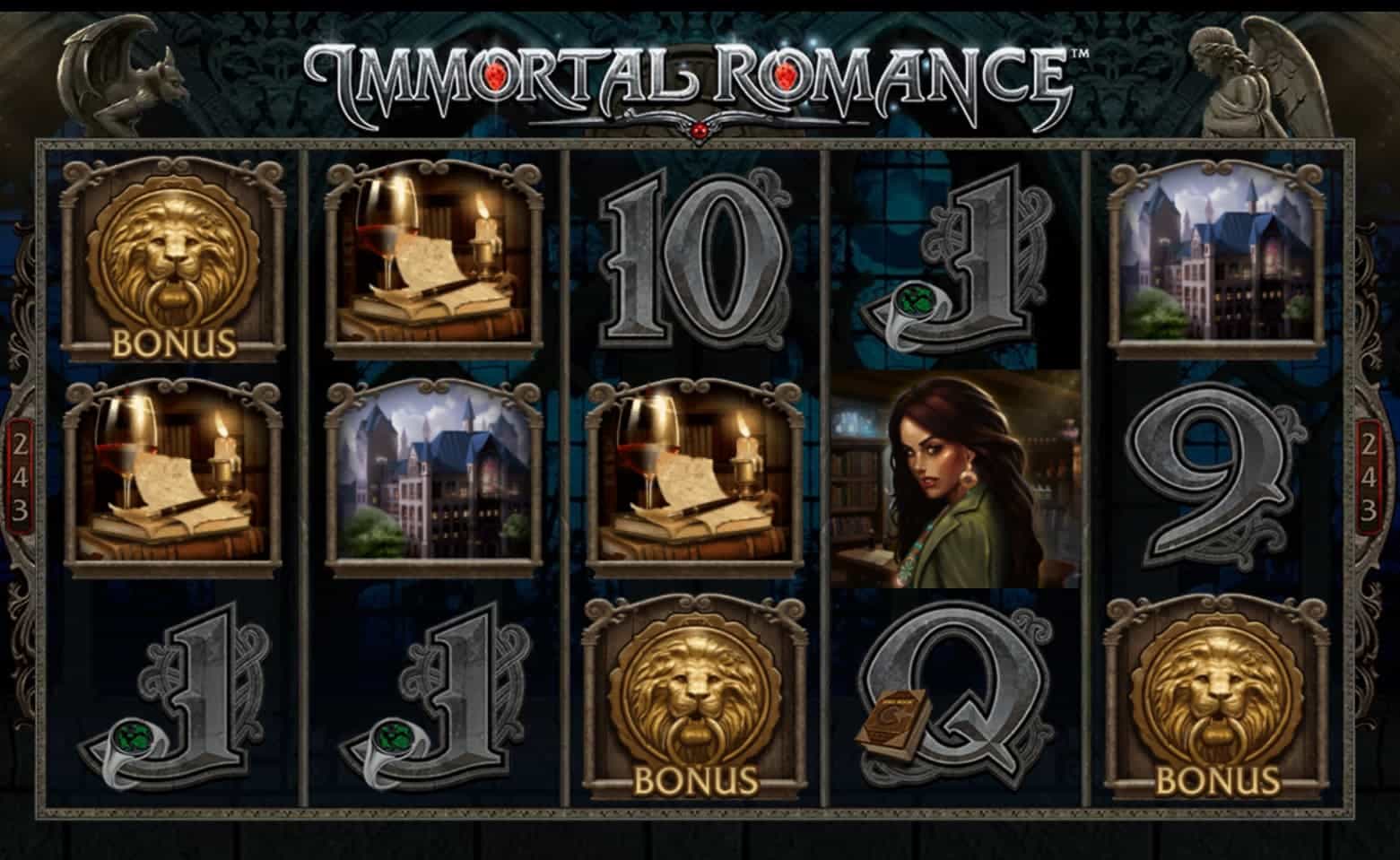 Immortal Romance Slot Scatters