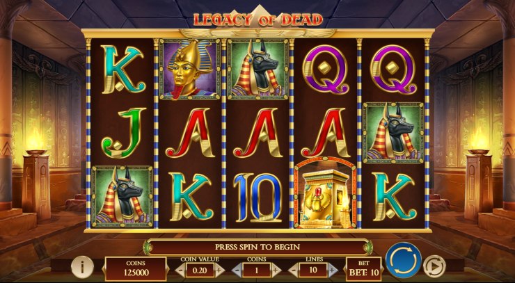 Legacy of Dead Slot