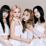 The four members of k-pop group PRIMROSE, who are set to perform at Leagues Disrupt