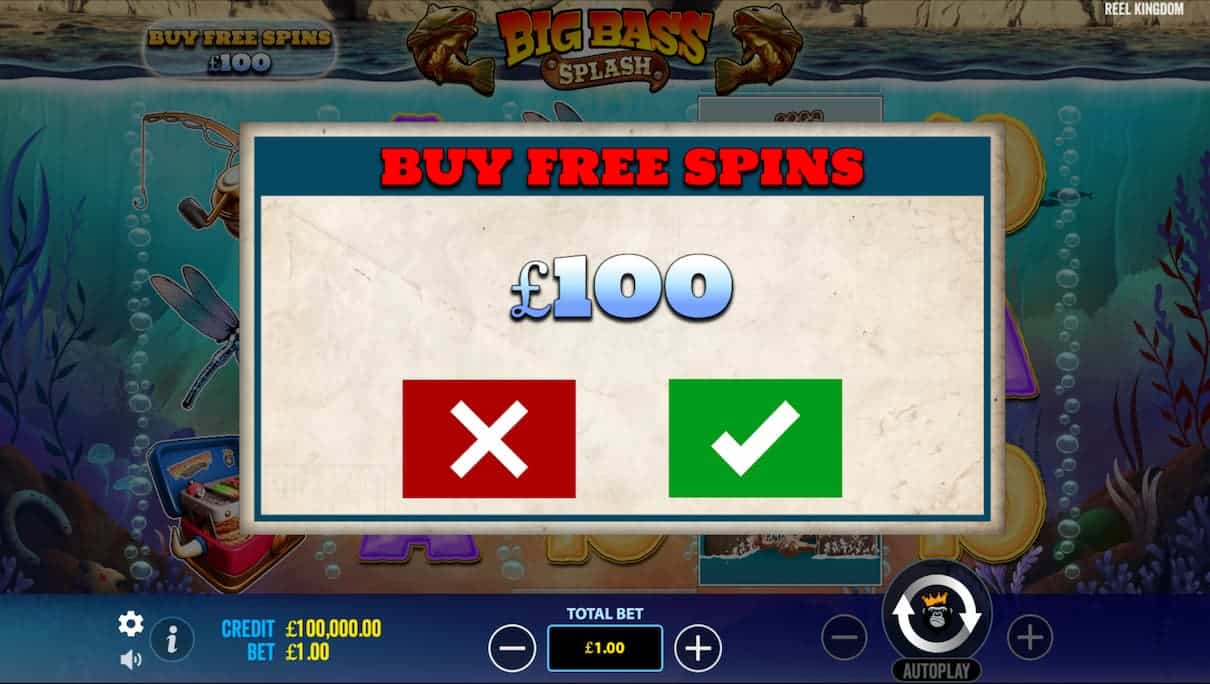 Big Bass Splash Bonus Buy