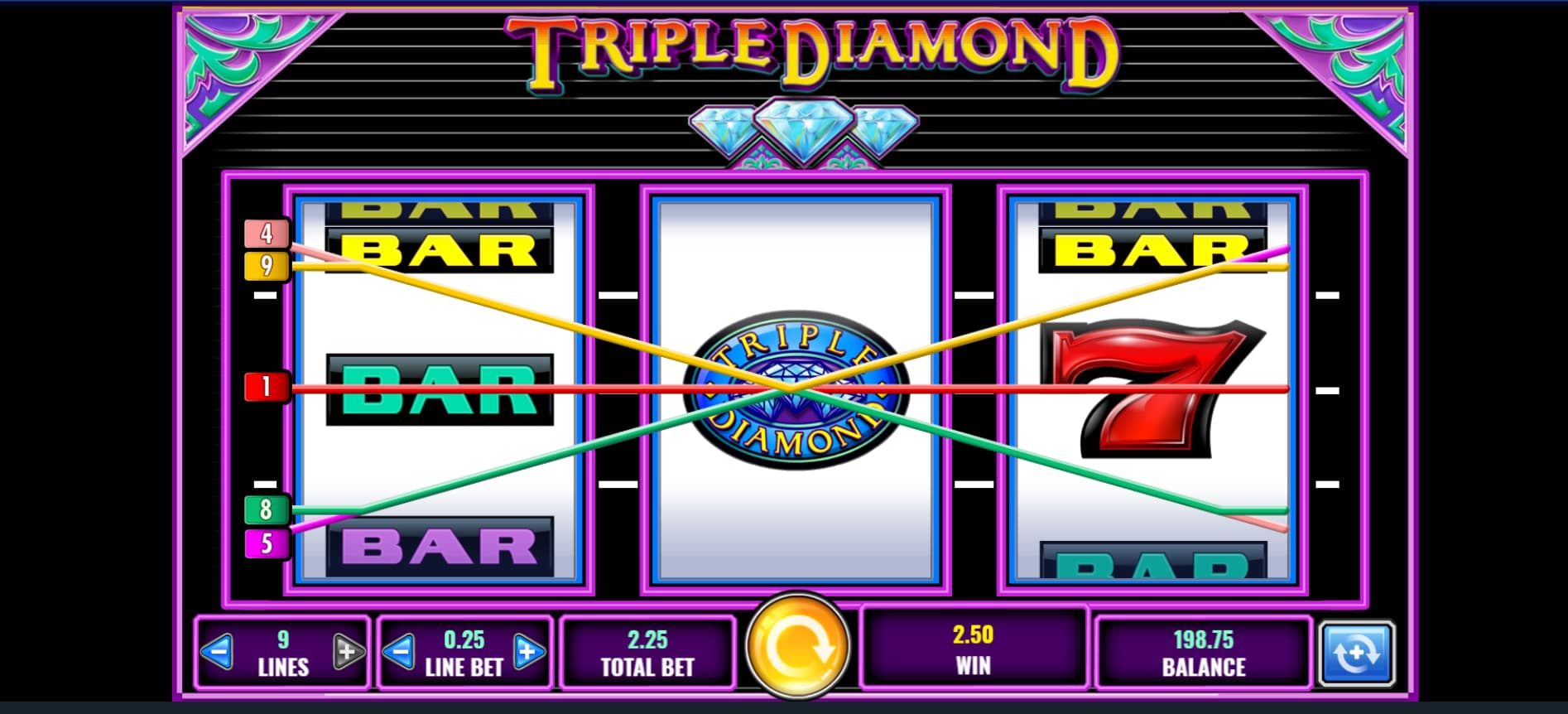 Triple Diamond Wilds