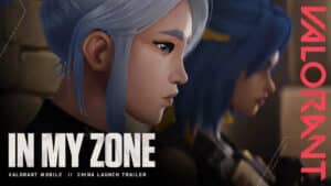 Valorant Mobile Launch Trailer screenshot - "In my zone" Valorant Mobile China Launch Trailer