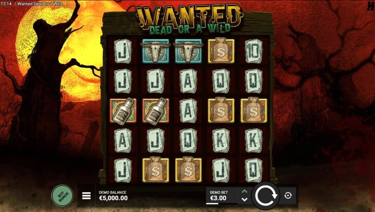 Wanted Dead or a Wild Choose Bet Value