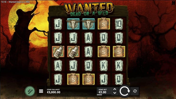 Wanted Dead or a Wild Slot Game