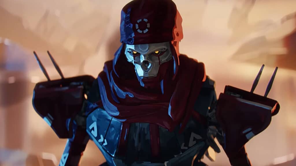 Revenant, pictured walking away from an explosion.