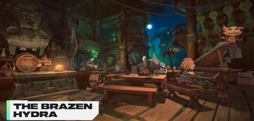 Bilgewater-themed 2XKO stage The Brazen Hydra