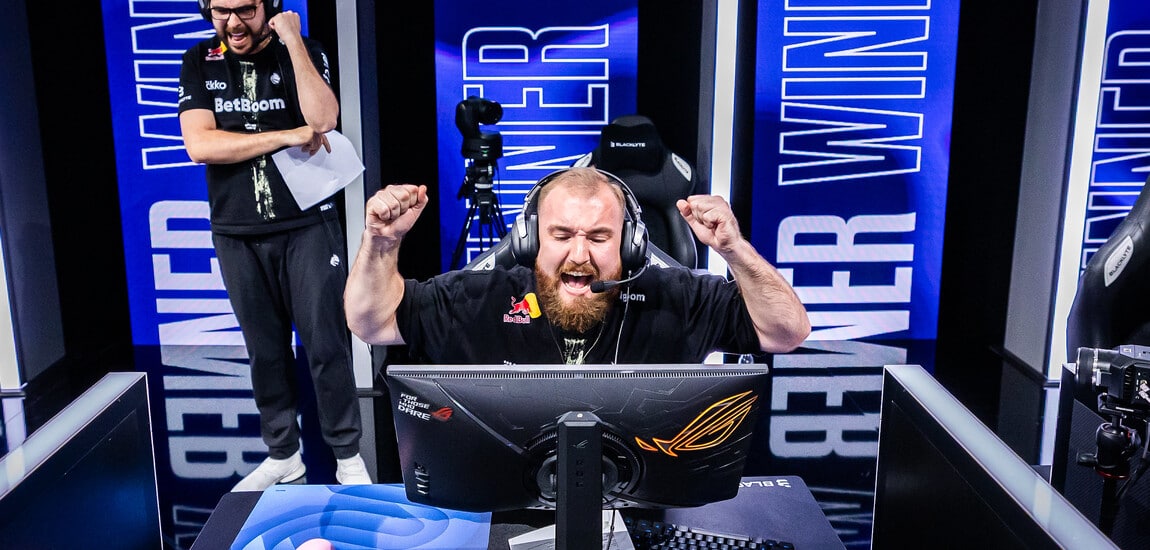 Team Spirit chopper asked to take down video calling Falcons CS fans at Esports World Cup “hired workers”