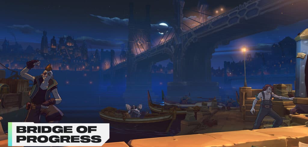 Piltover and Zaun-themed 2XKO stage inspired by Netflix series Arcane