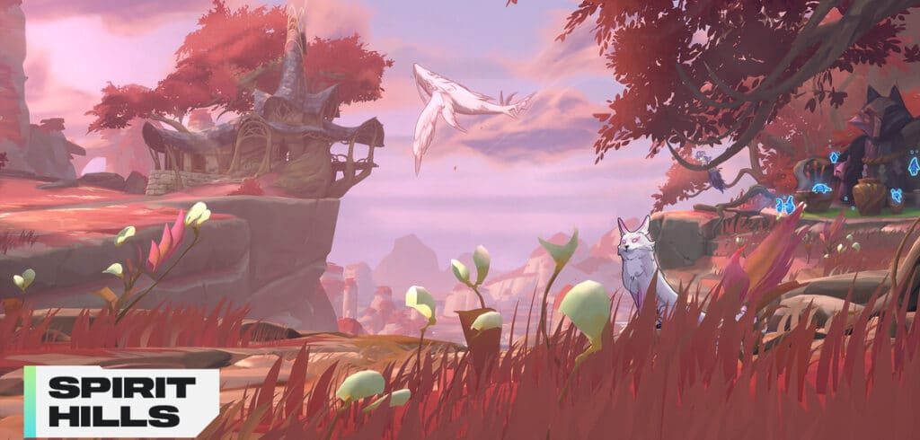 Ionia-themed 2XKO stage Spirit Hills