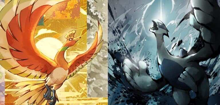Mystery video drives speculation that Pokémon TCG Pocket is getting new immersive Ho-Oh and Lugia art soon