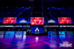 ALGS rosters aiming for the Championship Stage, pictured, in Sapporo Japan