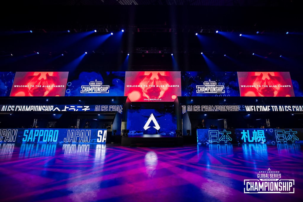 ALGS rosters aiming for the Championship Stage, pictured, in Sapporo Japan