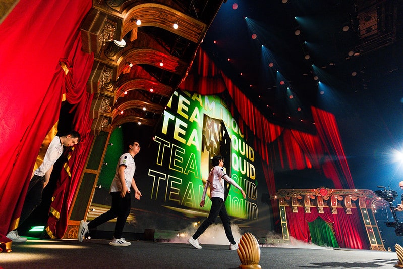 Team Liquid at TI 2024 - their winning roster, before SabeRLight joined
