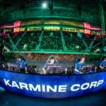KC Apples accused - Pictured: Karmine Corp roster competing in the LEC