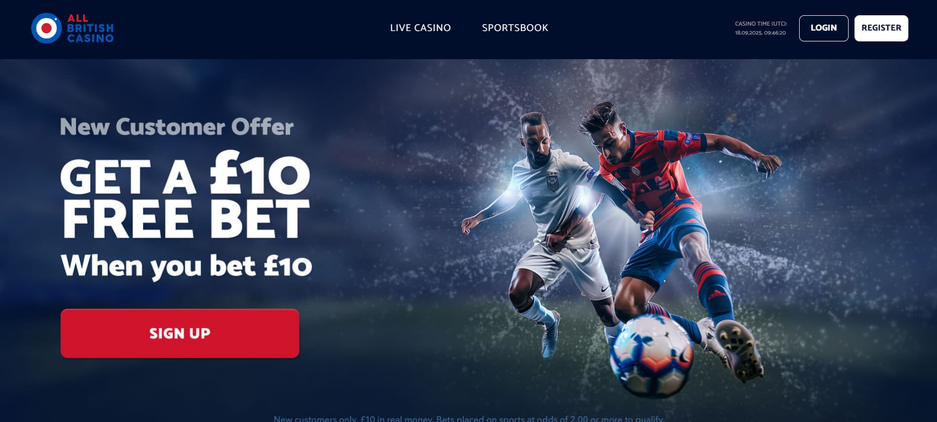 All British Casino Football Betting Offers