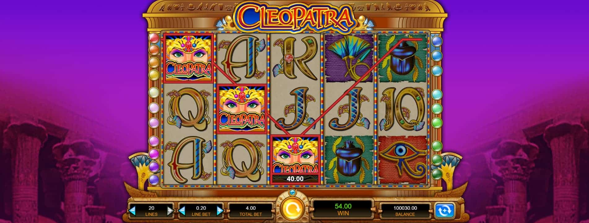 Cleopatra Slot Wilds
