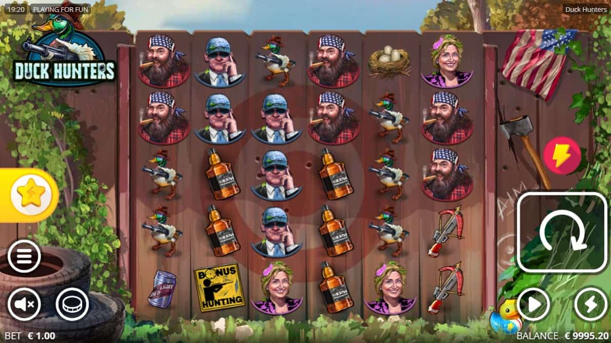 Duck Hunters Game Layout
