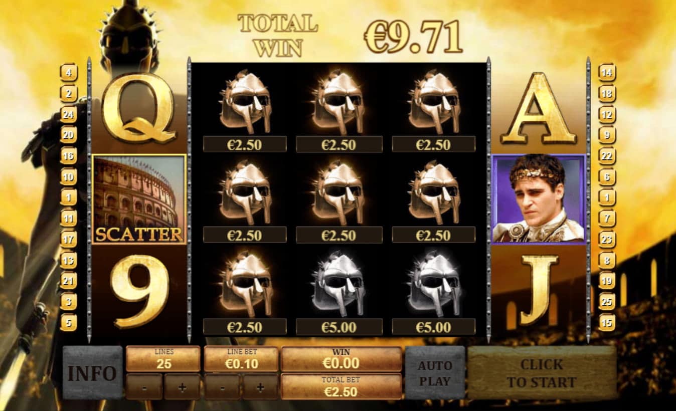 Gladiator Slot Gladiator Bonus