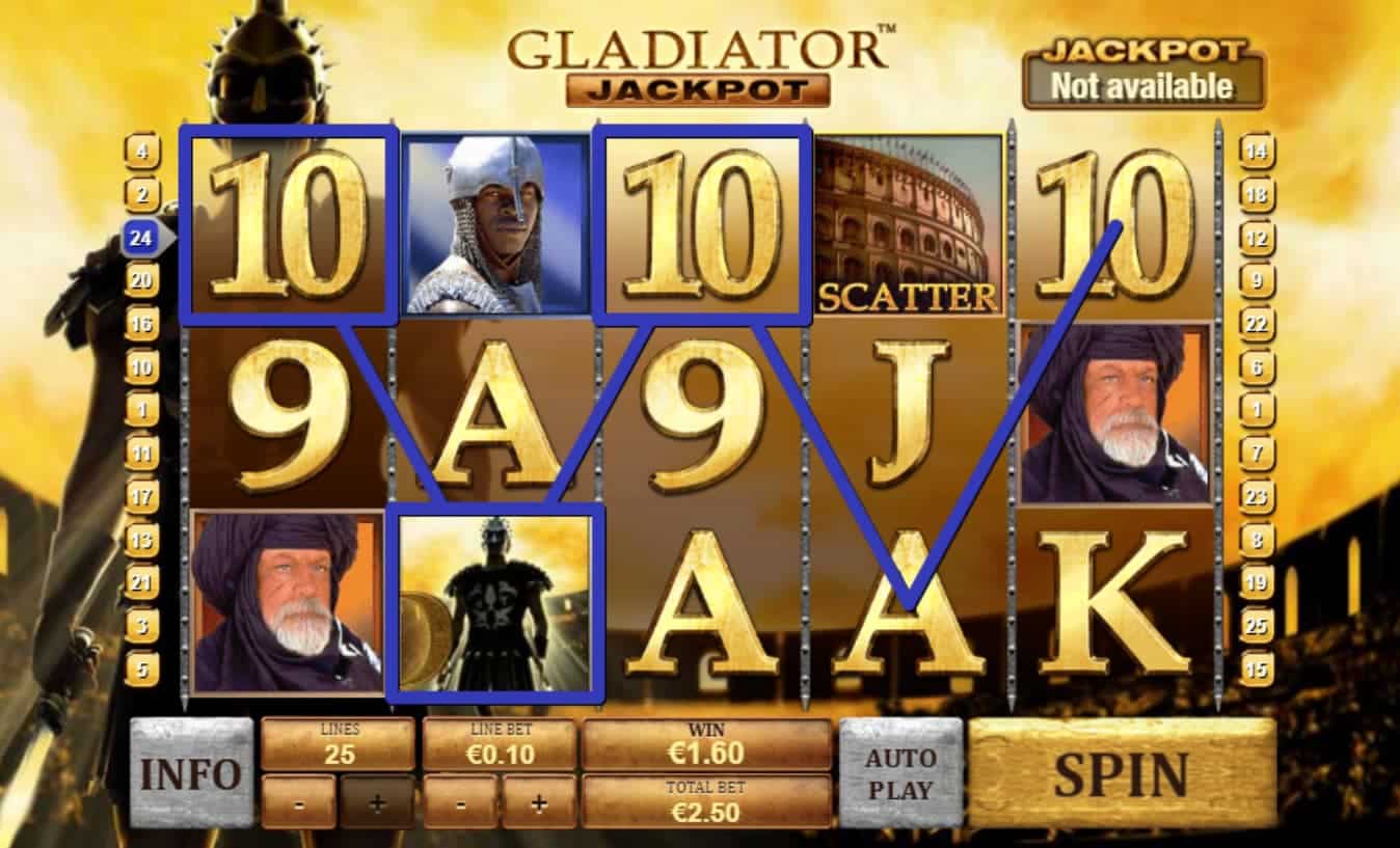 Gladiator Slot Play in Demo Mode
