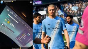 Erling Haaland reveals his EA FC 26 Career Mode team