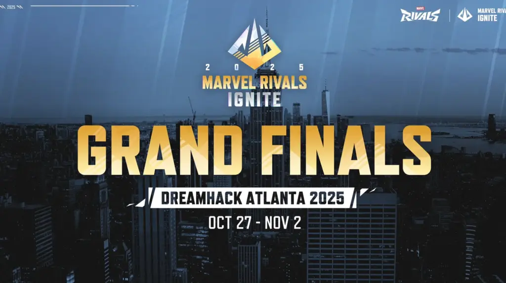 Marvel Rivals Ignite $1m Grand Finals will be at DreamHack Atlanta