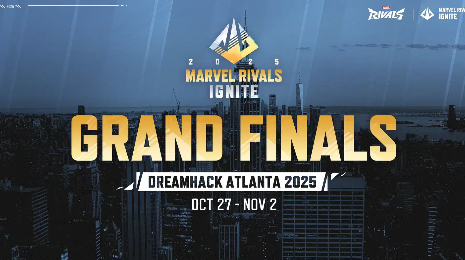 Marvel Rivals Ignite $1m Grand Finals will be at DreamHack Atlanta