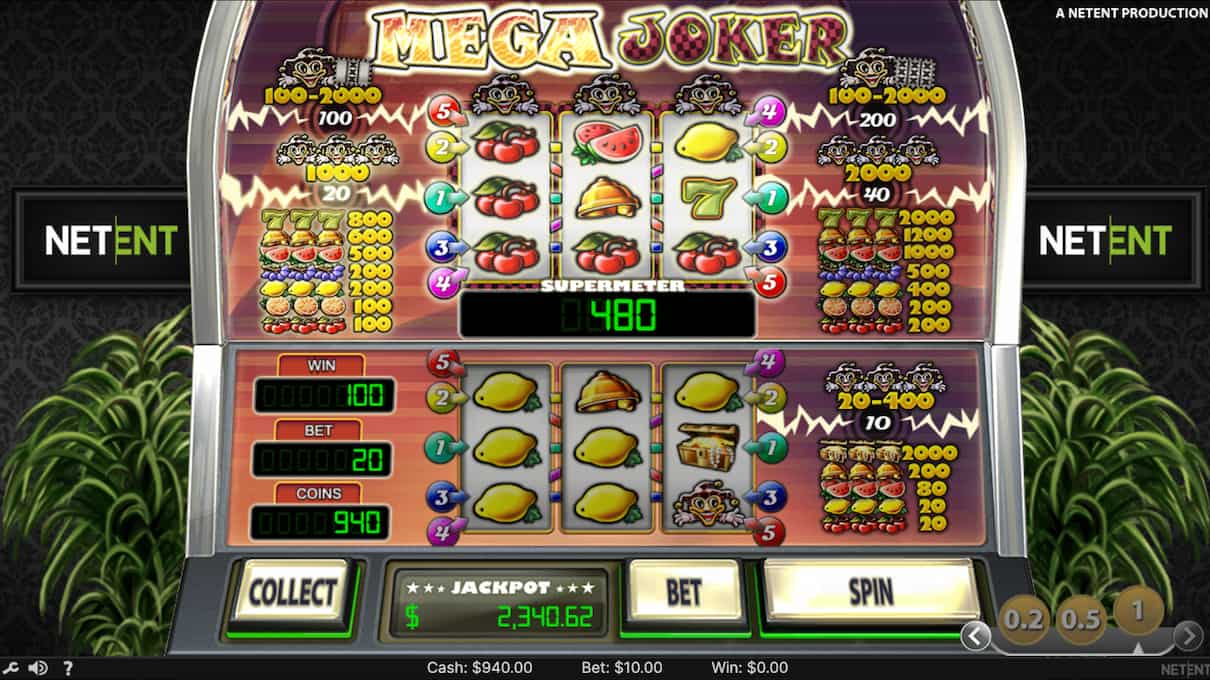 Mega Joker Supermeter mode