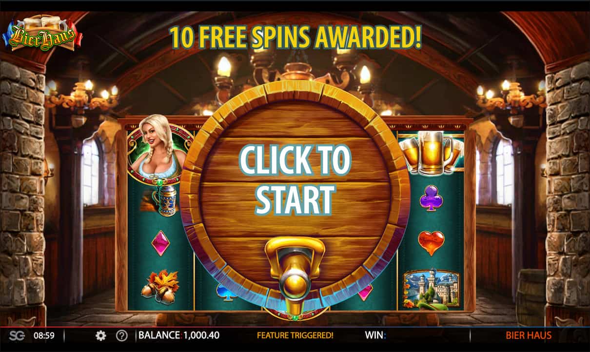 Bier Haus Slot Free Spins