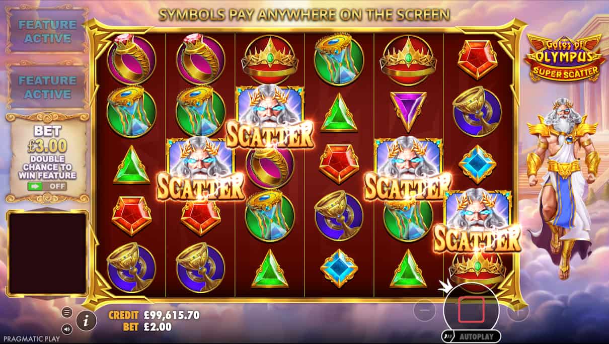Gates of Olympus Super Scatter Free Spins