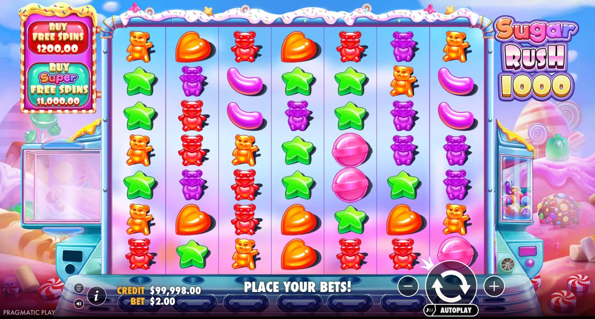 Sugar Rush Step 1 Load the Game