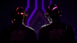 Fortnite Daft Punk collaboration trailer screenshot
