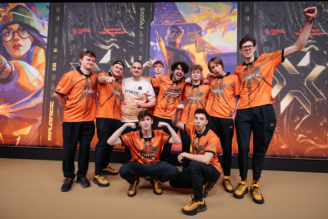 Valorant Roster Rumours: fans hope that the Fnatic roster (pictured) will stay together)
